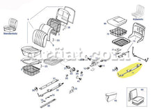 Load image into Gallery viewer, Mercedes 180 Ponton 190 SL Seat Slider Left Interior Mercedes   
