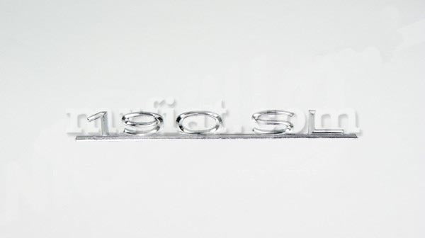 Mercedes 190 SL Trunk «190 SL» Script Emblems Mercedes   