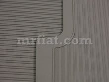Cargar imagen en el visor de la galería, Mercedes W180 220 a 220 S Cab Coupe Grey Trunk Floor Rubber Mat Set 2 Pcs Interior Mercedes
