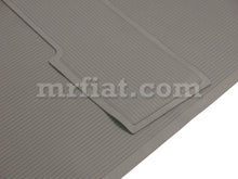 Cargar imagen en el visor de la galería, Mercedes W180 220 a 220 S Cab Coupe Grey Trunk Floor Rubber Mat Set 2 Pcs Interior Mercedes

