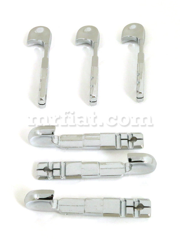 Mercedes 180 190 Ponton Chrome Lever Heating Adjustment Set OEM Interior Mercedes   