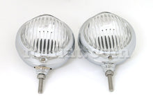 Load image into Gallery viewer, Mercedes 190 SL Bosch Clear Round Fog Light Set Lights Mercedes   
