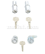 Load image into Gallery viewer, Mercedes W121 190 SL Door Glove Box Trunk Lock Cylinder 57-62 Set 4 Pcs Doors Mercedes
