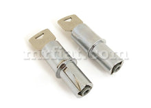 Load image into Gallery viewer, Mercedes 180 190 Ponton Door Lock Cylinder Set Late 57-62 OEM Doors Mercedes   
