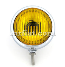 Load image into Gallery viewer, Porsche 356 A B Yellow Bosch Round 130 mm Fog Light Set Lights Porsche
