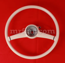 Load image into Gallery viewer, Mercedes 300 SL Gullwing Ivory Steering Wheel Complete 380 mm Steering Mercedes   
