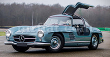 Load image into Gallery viewer, Mercedes 300 SL Coupe Roadster Grey Indoor Fabric Car Cover 1952-63 Accessories Mercedes   
