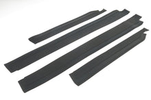 Cargar imagen en el visor de la galería, Mercedes W108 250 280 S SE SEL 300 SEB Black Door Sill Rubber Mat Set 4 Pcs Interior Mercedes   
