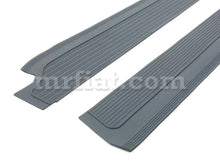 Load image into Gallery viewer, Mercedes W109 300 SEL Grey Door Sill Rubber Mat Set 4 Pcs Interior Mercedes   
