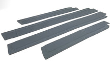 Cargar imagen en el visor de la galería, Mercedes W110 W111 220 Fintail Grey Door Sill Rubber Mat Set 4 Pcs Interior Mercedes
