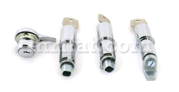 Mercedes W113 230 250 280 SL Pagoda Door Glove Box Trunk Lock Cylinder Set Doors Mercedes   