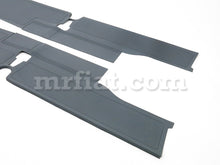 Cargar imagen en el visor de la galería, Mercedes W120 W121 180 190 Ponton Grey Door Sill Rubber Mat Set 2 Pcs Interior Mercedes   
