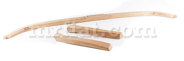 Mercedes W111 W112 220 S SE 250 S SE 230 S 280 SE Main Corner Bow Wood Set 220 SE - 250SE - Coupe Mercedes   