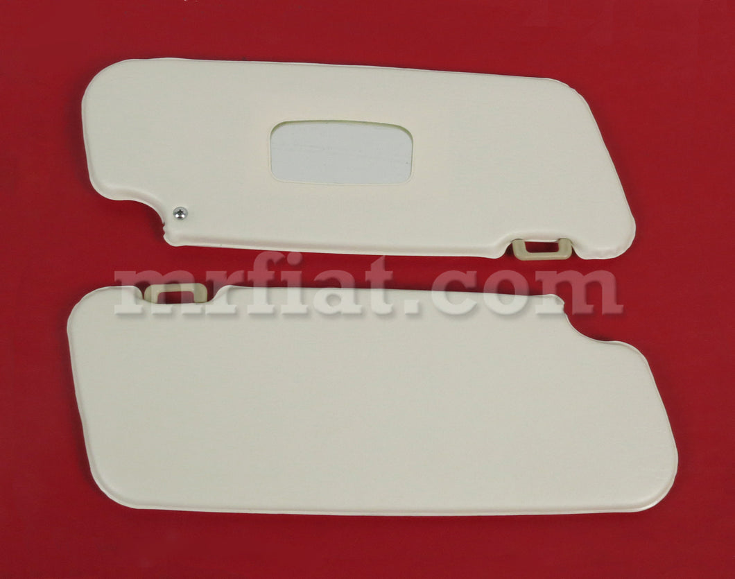 Mercedes W113 230SL Pagoda Ivory Sun Visor Set 1963-67 Interior Mercedes