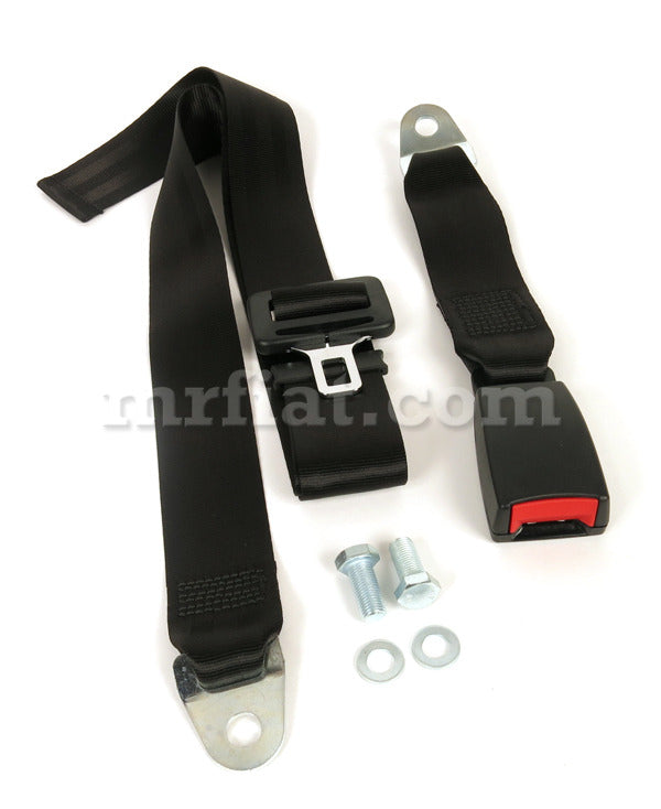 Mercedes Ponton 180 190 Black Lap Seat Belt Kit Interior Mercedes