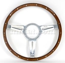 Load image into Gallery viewer, Moto-Lita MK3 Riveted 15&quot; Dished Thin Slot Polished Steering Wheel Steering Wheels Other   
