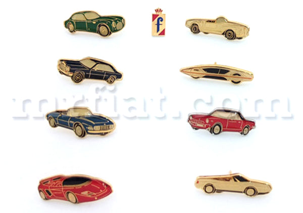 Pininfarina 1930-2000 9 Piece Pin Set Emblems Pininfarina   