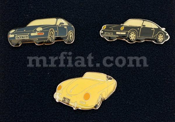 Porsche Pin Set Emblems Porsche   