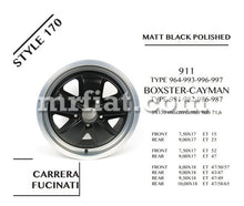 Load image into Gallery viewer, Porsche Boxster Cayman Wheel 8x15 Reproduction Fuchs *Made in Italy* Rims Porsche
