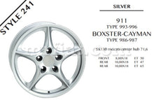 Load image into Gallery viewer, Porsche 911 Type 993 996 Wheel 10X18 Style 241 *Made in Italy* Rims Porsche   
