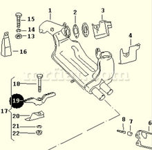 Cargar imagen en el visor de la galería, Porsche 912 Heater Box Support EU Style Exhaust Exhaust Porsche   
