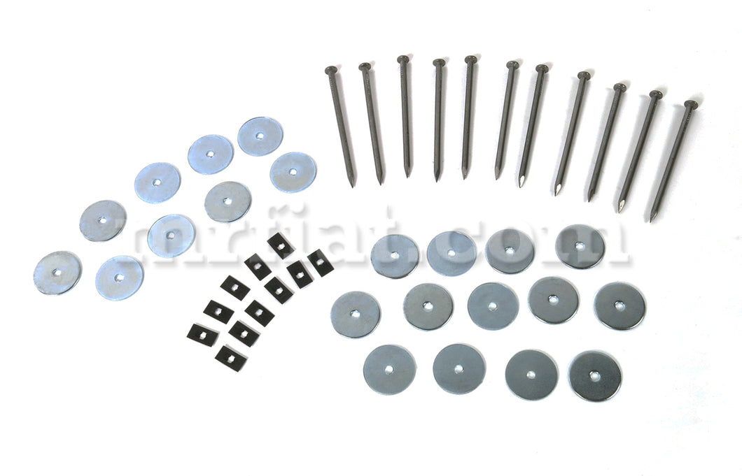 Porsche 356 Rear Back Panel Hardware Set 1950-65 Body Panels Porsche