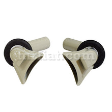 Load image into Gallery viewer, Porsche 911 912 Rear Defroster Nozzle Set 1965-68 Glass and Seals Porsche
