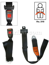 Cargar imagen en el visor de la galería, Porsche 911 912 Rear Two Point Seat Belts Set 1965-93 Premium Quality Interior Porsche   
