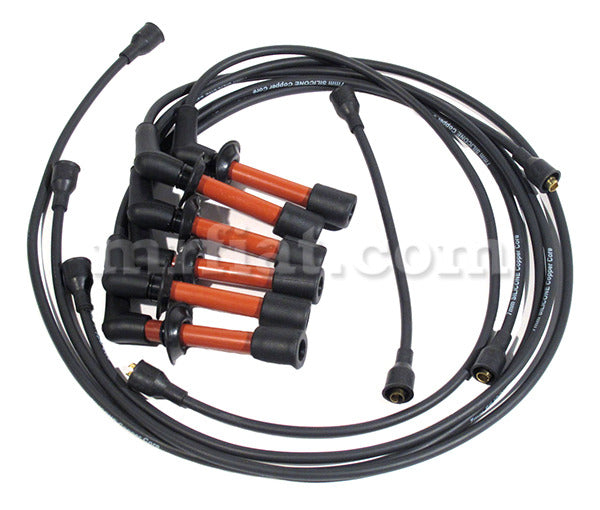 Porsche 911 1965-73 Black Ignition Spark Plug Wires Set Electrical and Ignition Porsche   