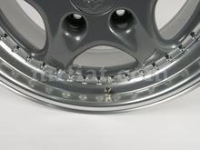 Cargar imagen en el visor de la galería, Porsche 911/993 Tramont Cup 2RS 11x18 Rear GT2 Medium Grey Wheel Rims Porsche
