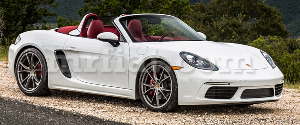 Porsche Boxster 718 Grey Indoor Fabric Car Cover 2016-19 Accessories Porsche   