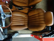 Load image into Gallery viewer, Fiat 124 Spider – Seat covers leather 83-85 Europe Seat / Seat Cover / Safety MrFiat
