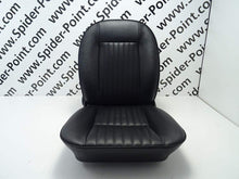 Load image into Gallery viewer, Fiat 124 Spider – Seats (2-piece) imitation leather 66-69 black Seat / Seat Cover / Safety MrFiat
