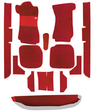 Cargar imagen en el visor de la galería, Mercedes W114 W115 /8 Limousine Carpet Set 1968-1976 Interior Mercedes Red

