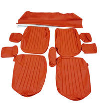 Cargar imagen en el visor de la galería, Mercedes R107 W107 SL107 Front Seat Covers 1972-1989 Red

