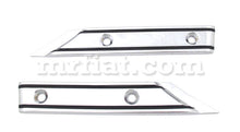 Load image into Gallery viewer, Alfa Romeo Spider Rear Deck Trim Set Chromed Plastic Roof Alfa Romeo   
