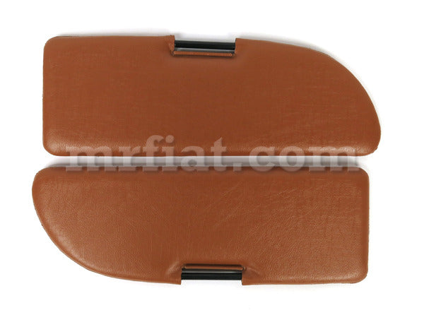 Fiat 500 600 Beige Sun Visor Set Interior Fiat   