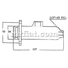 Load image into Gallery viewer, Topolino A Master Brake Cylinder 22.22 mm Brakes Fiat   
