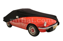 Load image into Gallery viewer, Triumph Spitfire Black Indoor Fabric Car Cover 1965-80 Accessories Triumph   
