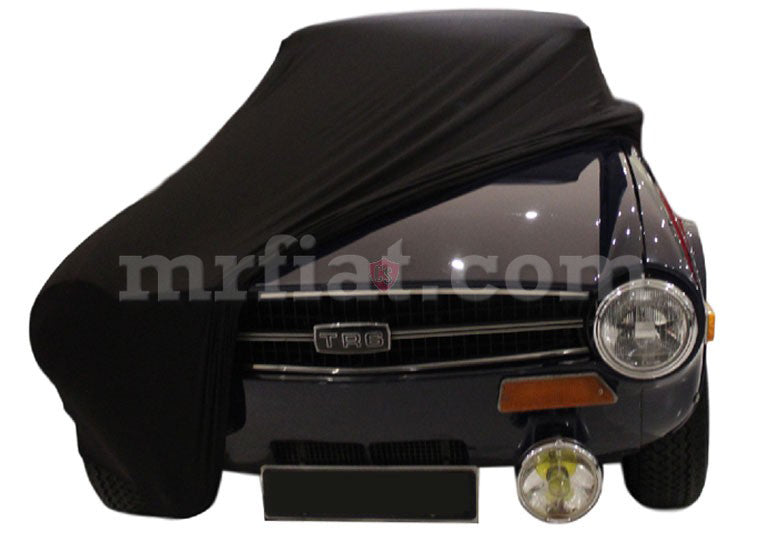 Triumph TR4 TR6 Black Indoor Fabric Car Cover 1961-76 Accessories Triumph   