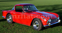 Load image into Gallery viewer, Triumph TR4 TR6 Grey Indoor Fabric Car Cover 1961-76 Accessories Triumph   
