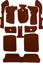 Cargar imagen en el visor de la galería, Volkswagen Golf 1 Cabrio Carpet Set 1979-2002 Darkred
