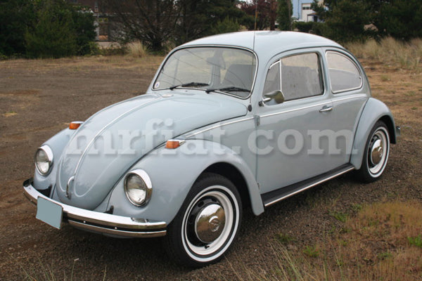 Volkswagen Beetle Grey Indoor Fabric Car Cover 1968-79 Accessories Volkswagen   