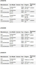 Cargar imagen en el visor de la galería, Volkswagen Bus Type 2 T3 Caravelle Microbus Vanagon Starter Motor 1975-92 Electrical and Ignition Volkswagen
