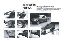 Load image into Gallery viewer, Fiat 124 Spider – Wind deflector Convertible Top / Cover MrFiat
